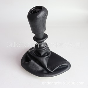 Mercedes-Benz Van Gear <b>Knob</b> Black Leather Ergonomic <b>Shift</b> Lever Cover DZ05 Q7-2 K8 - Product Image 4