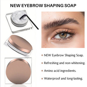 OEM logotipo personalizado etiqueta privada estilo de cejas cera vegana impermeable duradero Kit de depilación de cejas esculpir jabón ceja Gel moldeador maquillaje - Product Image 4