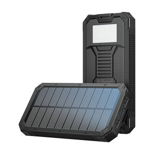 Nouvelles Idées de Produits 2025 Électronique OEM Chargeur Portable <span class=keywords><strong>15000mAh</strong></span> Grande Capacité 10000mAh Banques <span class=keywords><strong>Solaire</strong></span> Étanches Extérieures - Product Image 5