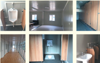 Maison modulaire à deux étages personnalisable, design moderne du milieu du siècle, solutions d'appartement et de bureau, conception en kit, montage facile