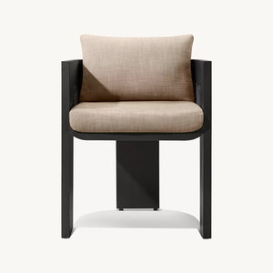Ensemble de table et chaises de salle à manger d'extérieur en aluminium, ensemble de salle à manger de jardin en métal pour patio et hôtel - Product Image 5