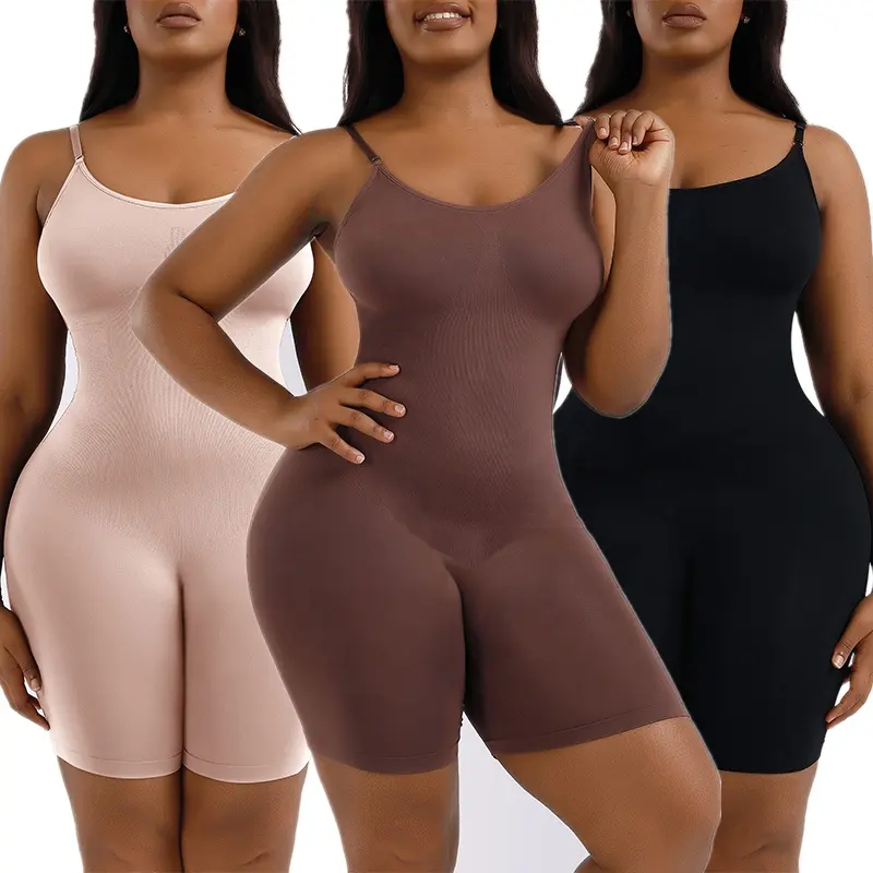 Seamless Body Shaper Sexy Jumpsuit Butt Lifter cintura emagrecimento Bodysuit para as Mulheres