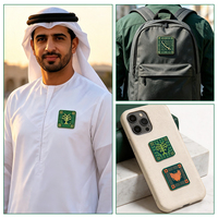 En stock : Badge et autocollant 96 pour la Fête nationale d'Arabie Saoudite 2026, symbole des sept qualités fondamentales, valeur culturelle, promotions de vacances, cadeau souvenir KSA