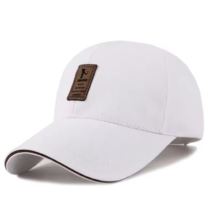 Casquette de baseball de golf en gros à prix abordable pour hommes, OEM, faible MOQ, logo personnalisé en cuir, design contrastant à sandwich - Product Image 5