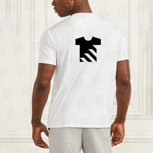 Camiseta Deportiva Personalizada con Estampado a Base de Agua, 200 g/m², Corte Regular, para Hombre, Estilo Clásico, Absorbe la Humedad, Algodón Orgánico - Product Image 4