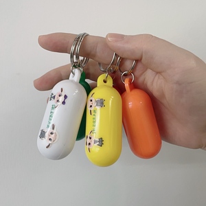 Hồ bơi nhựa Keychain nổi vòng chìa khóa viên nang phong cách Fender hình dạng biển thuyền buồm nổi Keychain - Product Image 5