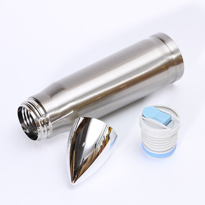 Thermos <strong>Water</strong> Bullet <strong>Bottle</strong> 1 <strong>Litre</strong> Bullet Shape Thermos <strong>Bottle</strong> for Sublimation 500ml 1000ml <strong>Stainless</strong> <strong>Steel</strong> Vacuum Flask - Product Image 6