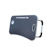 Table de lit portable convertible en métal pour ordinateur portable avec design pliable réglable