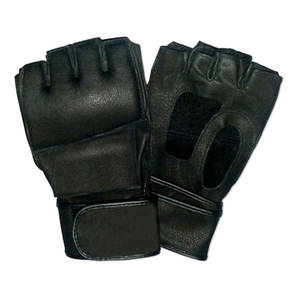Gants de combat / de grappling approuvés, fabriqués en cuir - Product Image 1