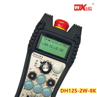 Télécommande sans fil industrielle WiXHC DH12S-2W-8K IP67 étanche pour équipement minier, carrière et industrie de découpe de pierre