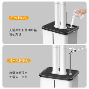 Lianxiang Industrial <b>Humidifier</b> 30L Dual Tube High Output Workshop Large Capacity Air Moisturizer - Product Image 2