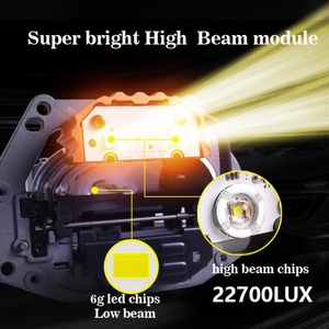 เลนส์โปรเจคเตอร์ LED แบบไบแอลอีดี A11max 73วัตต์อายุการใช้งานยาวนาน3.0 RHD LHD สำหรับไฟหน้ารถการติดตั้งเพิ่มเติมรุ่น A6 - Product Image 6