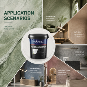 <span class=keywords><strong>Estuco</strong></span> <span class=keywords><strong>Veneciano</strong></span> Decorativo para Interiores con Efecto Mármol de Alto Brillo, Lujoso y Suave a Base de Agua, Súper Premium - Product Image 5