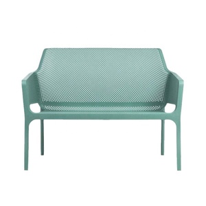 Moderna ed Elegante Poltrona in Plastica con Schienale Reclinabile <span class=keywords><strong>per</strong></span> Due Persone, Uso Esterno in Giardino e Balconi - Product Image 1