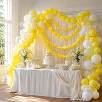 100 pièces de liens rapides de 6 pouces pour ballons longs, pour la fixation des queues d'arche, la décoration murale de ballons, les mariages, les anniversaires, les baby showers et les fêtes