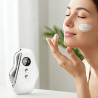 Appareil de soin de la peau sans fil rechargeable de qualité supérieure, appareil de beauté portable à micro-courant vibrant, planche de raclage facial