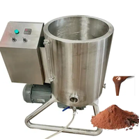 Mélangeur à chocolat commercial de 50 L, raffineur, moulin à billes pour chocolat