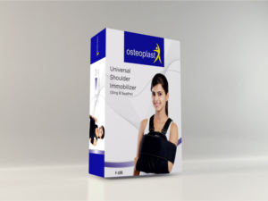 Osteoplast Universal Shoulder Immobilizer <b>Sling</b> and Swathe for Fracture Dislocation Injury Recovery and Post Surgery Support - Product Image 3
