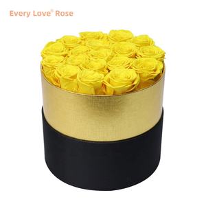 Every Love vente en gros de vraies roses naturelles de longue durée immortelles éternelles conservées pour toujours dans une boîte ronde comme cadeau de Noël - Product Image 6