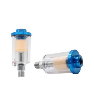 OMCH Spray Gun air Flow Regulator <b>Gauge</b> In-line Oil Water Trap Filter Separator JP/EU/US Adapter Pneumatic Tools for Airbrush - Product Image 5