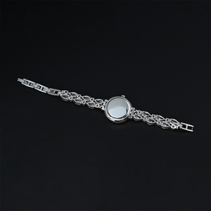 Luxury Ladies Quartz <b>Watch</b> <b>Custom</b> <b>Logo</b> Zircon Diamond Inlay Fashion Business Wristwatch OEM ODM - Product Image 4