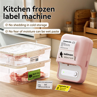 Imprimante d'étiquettes portable intelligente NiiMbot B21 facile à utiliser pour la maison, imprimante d'étiquettes thermiques