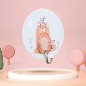 Crochets muraux 5 KG, crochet auto-adhésif très résistant, crochets parfaits pour le mur sans perçage, crochets adhésifs, crochets autocollants - Product Image 5