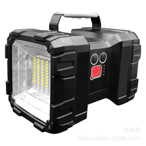 フォックスホーク高品質ポータブル大型アウトドアキャンプ懐中電灯高出力充電式ABS IP66防水LED - Product Image 3