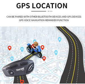 TOUCARE T30S <strong>Helmet</strong> <strong>Bluetooth</strong> Intercom <strong>for</strong> 32 Riders <strong>Motorcycle</strong>, Noise Cancellation Communication <strong>Headset</strong> IP67 Waterproof - Product Image 3