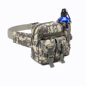 Sport de plein air taille sac porte-bouteille Camo Fanny Pack hommes sac de sport <span class=keywords><strong>pochette</strong></span> tactique pour les coureurs - Product Image 4