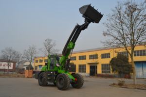 Loader Teleskopik Mini 4X4 ZL-20 2T 5T Merk Terbaik Grosir Cina, Harga Loader Crawler Listrik Depan Belakang - Product Image 4