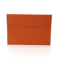 Carpeta de Presentación de Negocios A4 de Cuero PU con Impresión Personalizada, Organizador de Documentos, Portapapeles