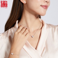 Parure de bijoux en moissanite en forme de cœur pour femme avec placage or/platine/rhodium, sertissage griffe, pendentif, boucles d'oreilles et bracelet en argent 925