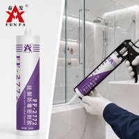 FENFA FF2772 Mastic silicone neutre monocomposant Grade 0 Anti-moisissure Facile à utiliser Colle pour évier de cuisine, carrelage et joint d'aluminium