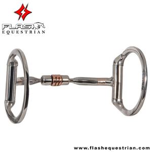 Brocas de caballo personalizadas de alta calidad, enlace francés, anillo en D, broca de mordaza holandesa occidental de acero inoxidable, broca Sier alemana directa del proveedor - Product Image 4