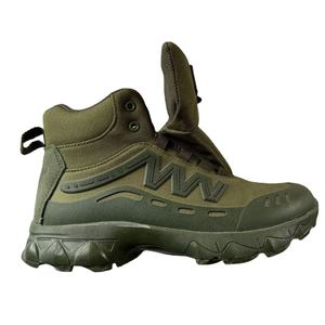 DFJB05 Zapatos de Entrenamiento de Camuflaje Gris, Precio Económico, Botas Tácticas Suaves de Camuflaje Transpirables Personalizadas para Hombre - Product Image 3