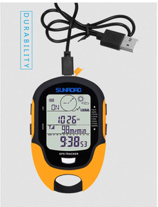 DFFR51 Altímetro Digital GPS, Barómetro, Alerta de Altitud, Brújula, Cronómetro, Brújula Digital Deportiva Sunroad - Product Image 2