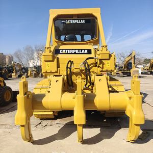 Vente chaude Bulldozers d'occasion Forte puissante Caterpillar D7G Bulldozers Japon Original utilisé Bulldozers sur chenilles Expédition rapide - Product Image 5