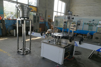 Machine à boucher les bouteilles de vin en acier inoxydable, machine à presser les capsules à pression, machine à boucher les bouteilles en plastique avec alimentation