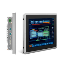 Endüstriyel Panel PC Tam Alüminyum Dokunmatik Ekran BIS IP65 Su Geçirmez 10.4 12.1 15 17 19 21.5 İnç PANEL PC