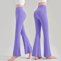 <strong>Best</strong> <strong>Selling</strong> Women's Yoga Bell-Bottom Pants High-Waisted Butt-Lifting Tight-Fitting Sports Fitness Slightly Flared Yoga Pants