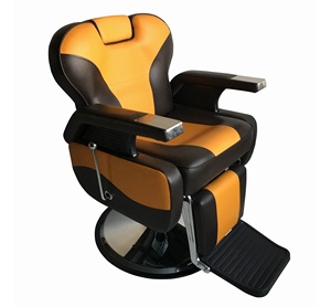 Chaise en peluche pour salon de coiffure, 2 pièces, équipement de salon de beauté, pour barbier, à l'ancienne, vente en gros - Product Image 5