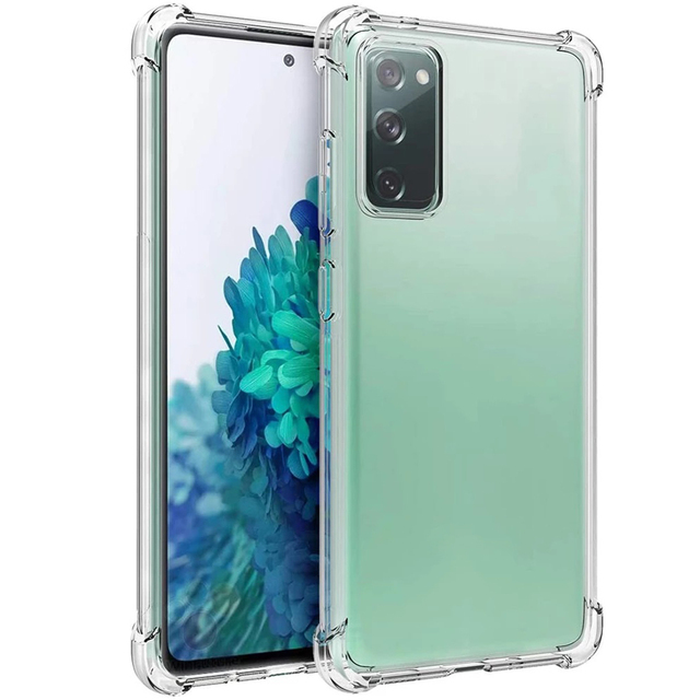Wholesale Transparent Soft TPU Shockproof Phone Case for Samsung Note 10 20 PRO Plus A52 A72 A32 A42 S21 S22 S30 Ultra Plus