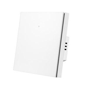 מתג קיר חכם עמיד עם WiFi, אפליקציית <span class=keywords><strong>Smart</strong></span> Life ובקרה קולית, 1 כפתור, ניטרלי + קו L, ABS, 10A - Product Image 1