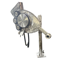 Treuil hydraulique électrique pour filet de pêche, treuil pour palangrier, treuil marin pour bateau de pêche à forte capacité de traction