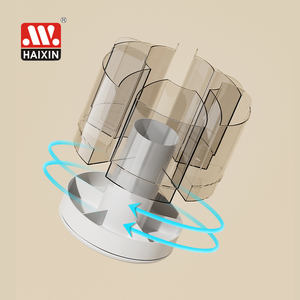 <span class=keywords><strong>Porte</strong></span>-stylos de bureau rotatif à 360° en plastique Haixin avec 6 compartiments, double usage, pour fournitures artistiques, pour le bureau, l'école, la maison - Product Image 3