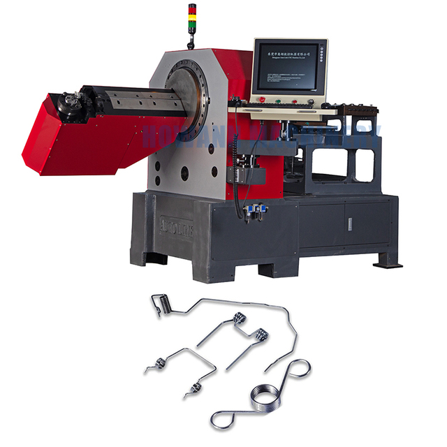 Fast Speed High-Accuracy Stainless Steel CNC 3D Wire Bending Machine PLC Controlled Motorized Automatic