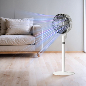 Ventilateur sur Pied à Design Épuré Alimenté par USB, 3 Vitesses de Vent, Fonctionnement Silencieux et Économe en Énergie - Product Image 3
