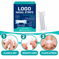 Bande adhésive nasale personnalisée pour une meilleure respiration, amélioration de la respiration, patchs nasaux confortables en tissu non tissé, CE 3 ans