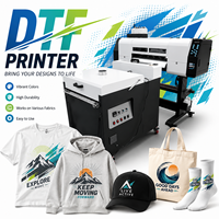 Impresora DTF industrial de formato ancho XM A1 con cabezal Epson de alta resolución, impresión rápida directa a película para la industria de la confección.